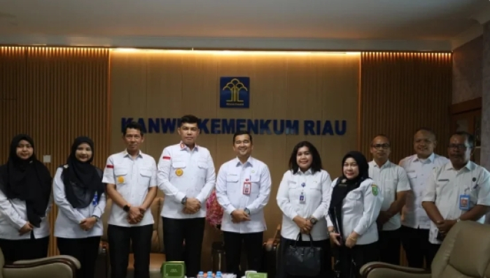 Kesbangpol Riau Bersama Kemenkum Tingkatkan Koordinasi Perkuat Koordinasi Bidang Partai Politik