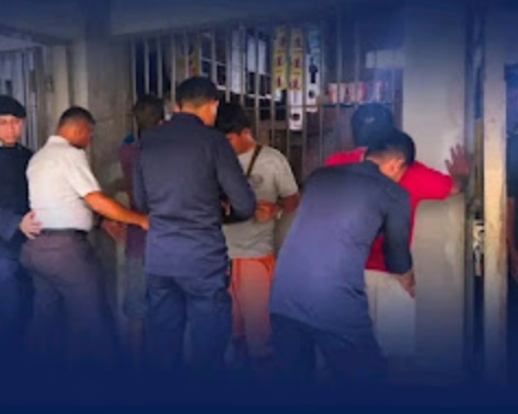 Deteksi Dini Gangguan Keamanan dan Ketertiban, Lapas Narkotika Rumbai Gelar Razia Rutin Blok Hunian