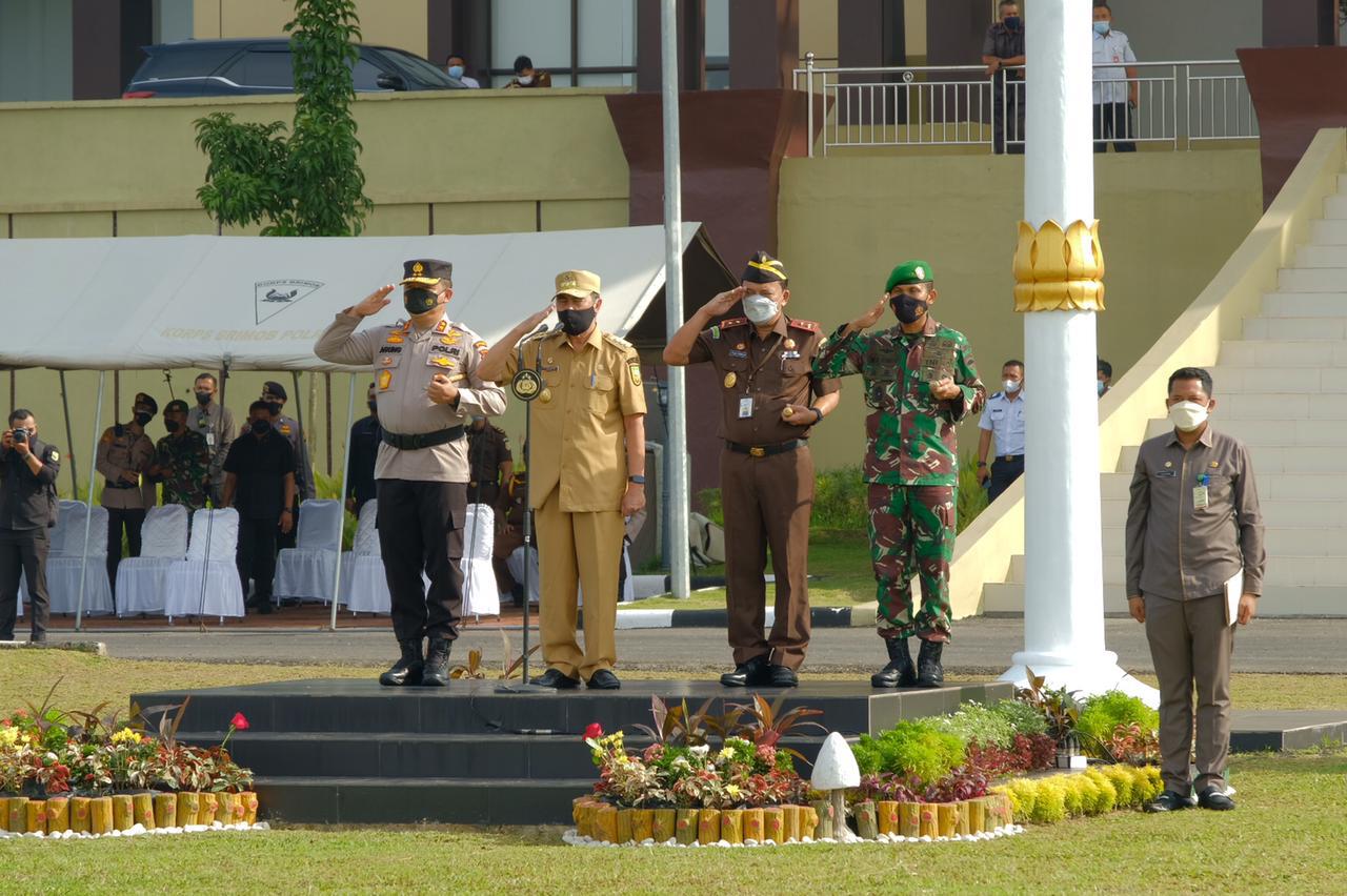 Gelar Operasi Ketupat Lancang Kuning 2021. Irjen Agung : Polda Riau Kerahkan 1200 Personel Pengamanan, Sebar 1006 Personel Bhabinkamtibmas di Posko PP