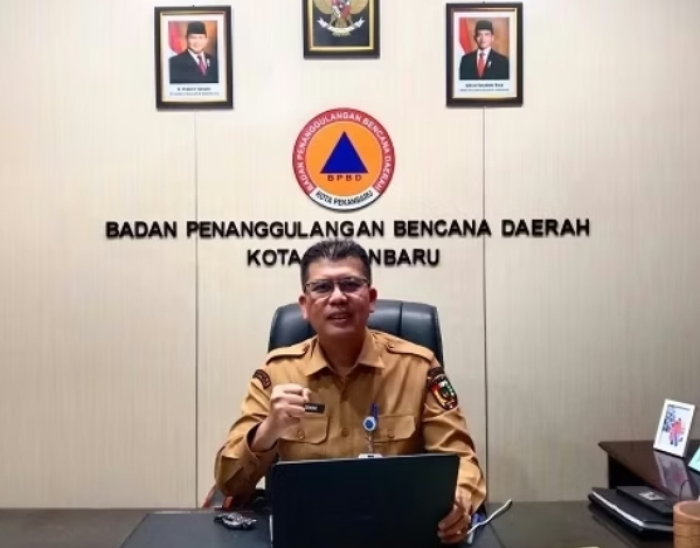 Hadapi Cuaca Esktrem, BPBD Pekanbaru Himbau Warga Agar Berhati-hati Dalam Aktifitas 