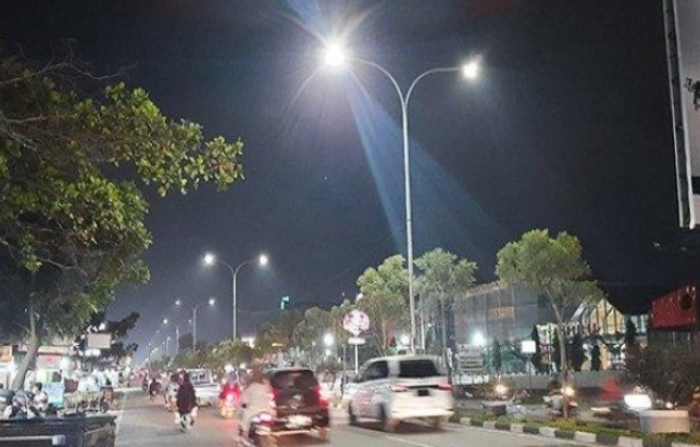 Dishub Pekanbaru Rencanakan Pemasangan Baru Lampu Jalan di 230 Titik