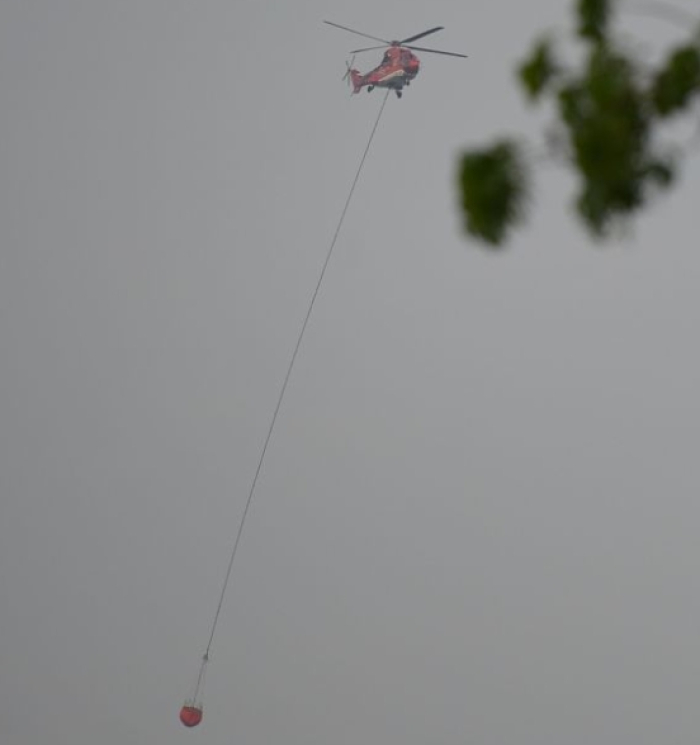 Perkuat Penanganan Karhutla, Riau Kembali Dapat Tambahan Heli Water Bombing