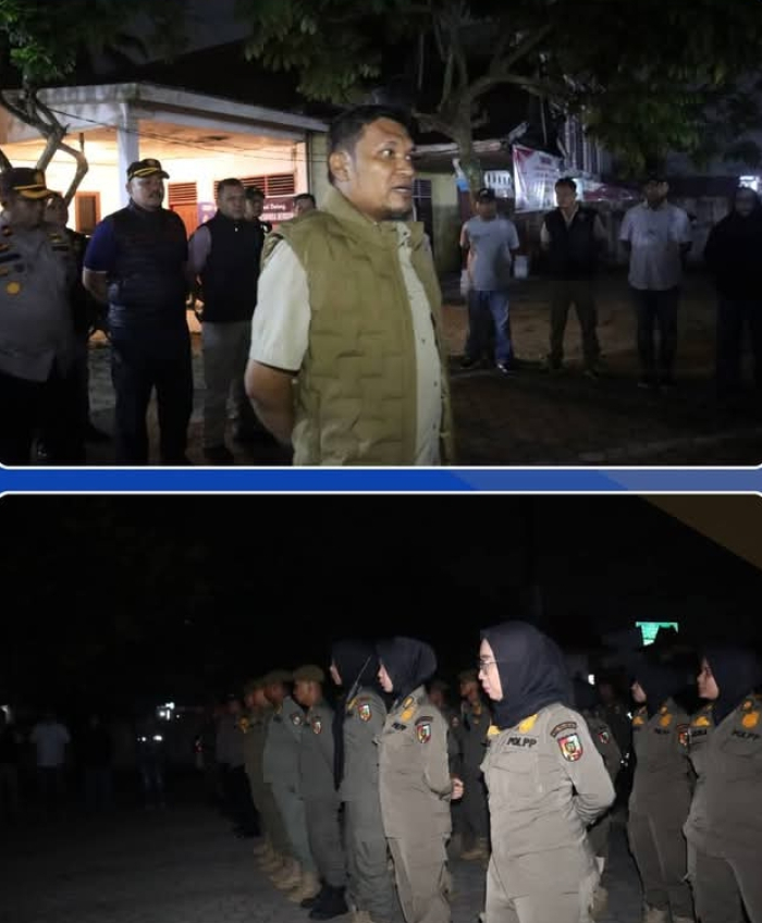 Jelang Ramadhan 2026, Camat Kulim Fajri Adha Turun Langsung Monitoring Panti Pijat dan Warung Remang-remang di Jalan Lintas Timur