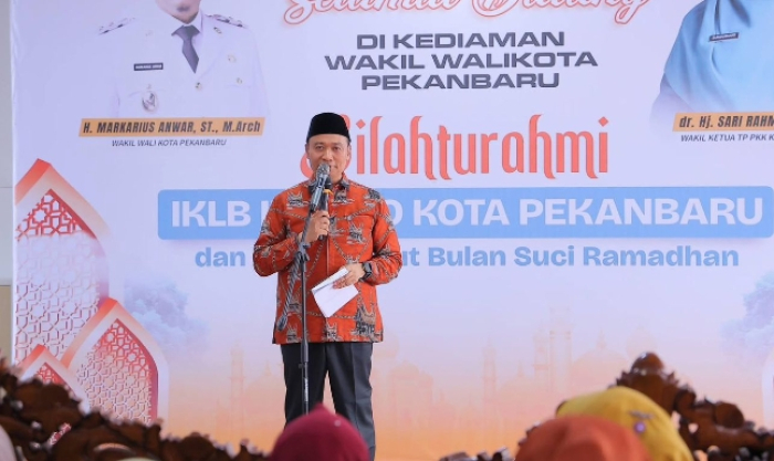 Jalin Silaturrahmi Jelang Ramadhan, Wawako Ajak IKLB Kolaborasi Jaga Keharmonisan Pekanbaru