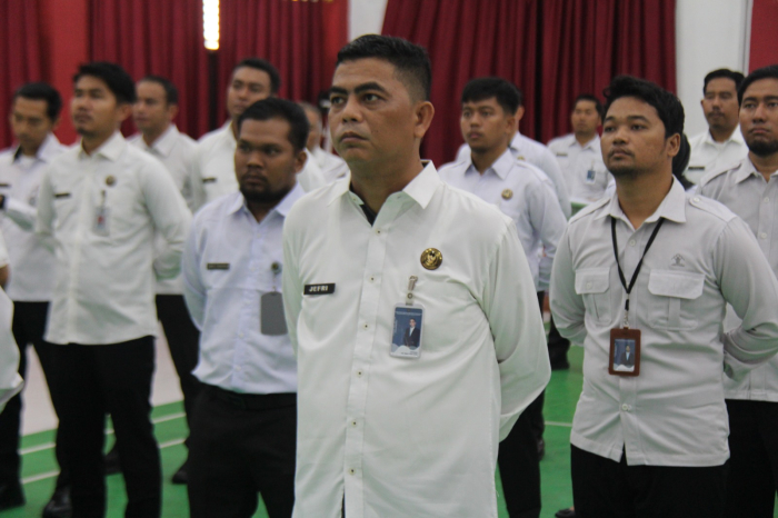 Lapas Pekanbaru Ikuti Apel Bersama Pegawai di Lingkungan Kemenko Bidang Hukum HAM Imipas, Kemenkum, Kemenham, serta Kemenimipas