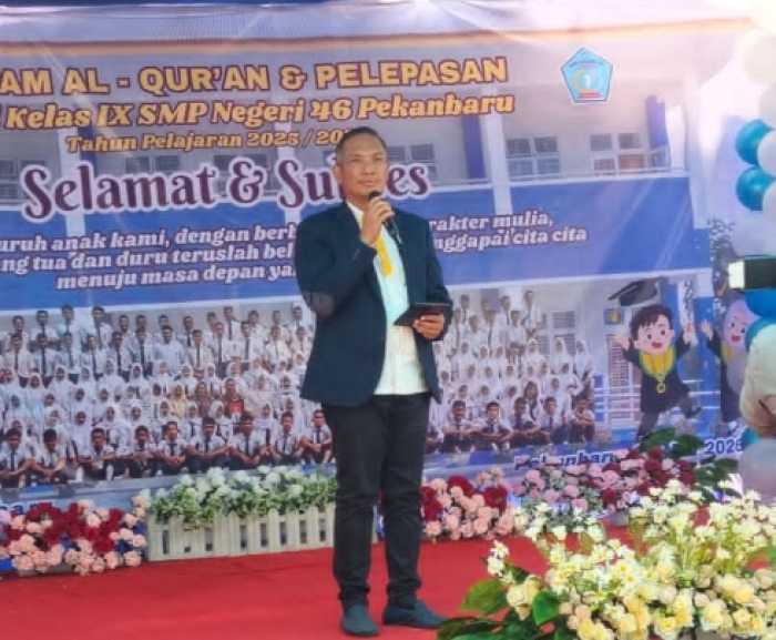 Pemko Pekanbaru Apresiasi Khatam Al-Quran SMP Negeri 46 Pekanbaru