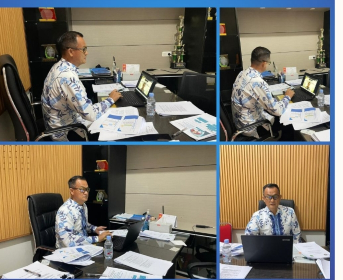 Dukung ASN Berintegritas, Kalapas Pekanbaru Jadi Penguji Seminar Aktualisasi Latsar Keminimpas Angkatan 33