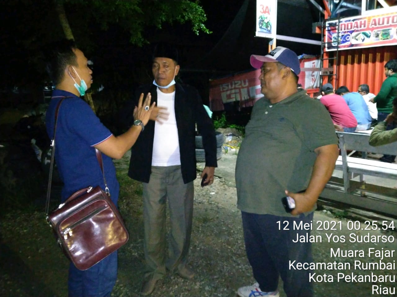 Hendra Afriadi, Selama Hari Raya Idul Fitri Kita Tetap Kondusif kan Sampah