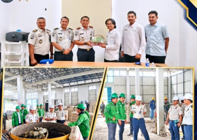 Jajaki Kerja Sama dengan PT PLN Nusantara Power UP Tenayan, Lapas Narkotika Rumbai Perkuat Pembinaan Kemandirian Lewat FABA