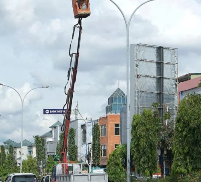 Tahun Ini Dishub Pekanbaru Targetkan Peremajaan 2.000 PJU