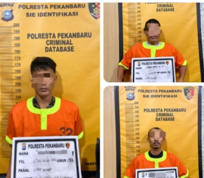 Sat Reskrim Polresta Ringkus Tiga Pelaku Pengeroyokan Brutal di Parkiran O2 Swalayan