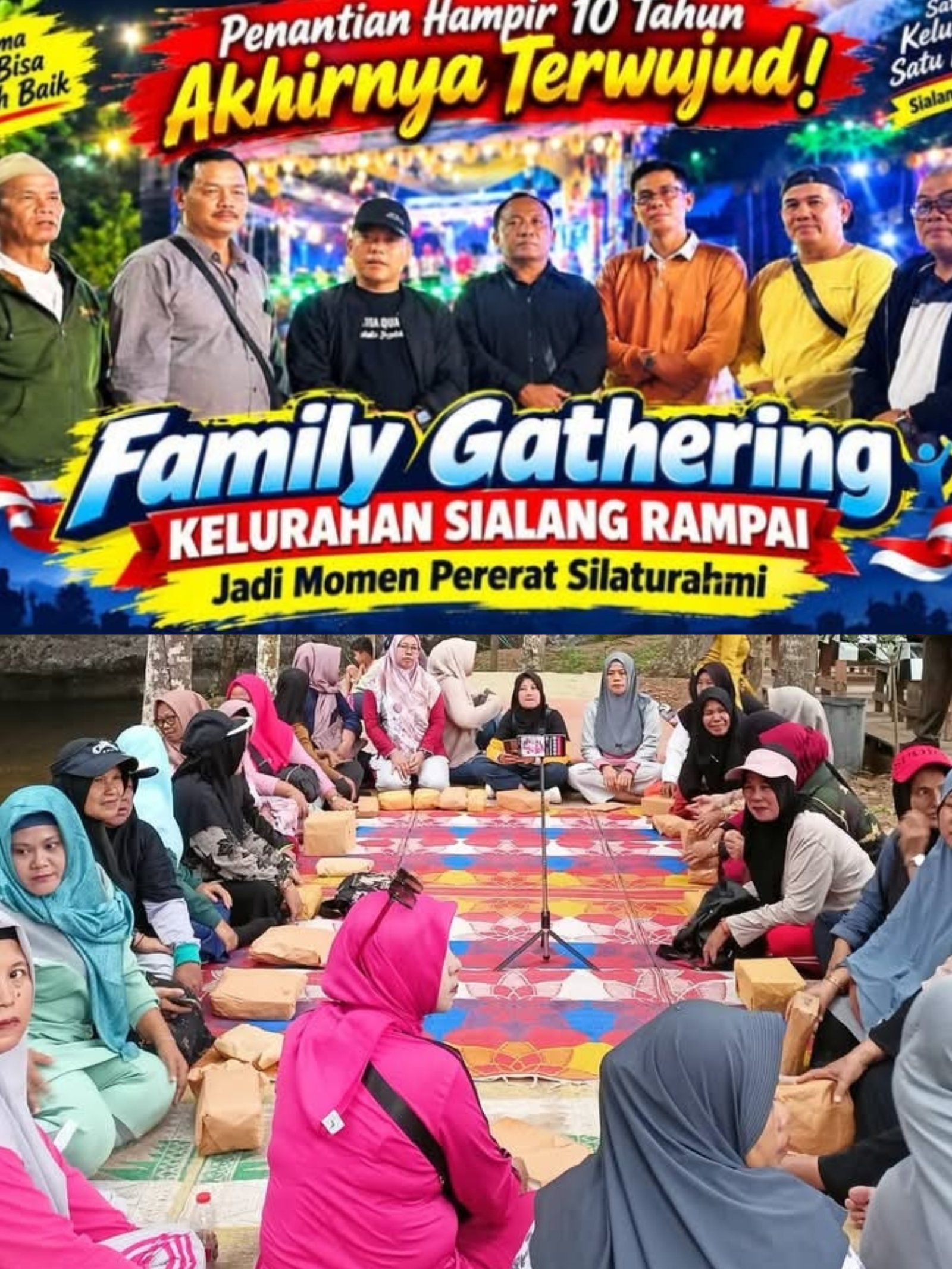 Setelah Tertunda Hampir Satu Dekade, Family Gathering Kelurahan Sialang Rampai Jadi Momentum Pererat Silaturahmi dan Persaudaraan 