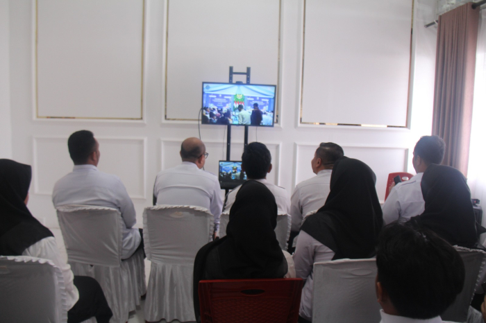 Semangat Baru! 42 Orang Peserta Magang Lapas Pekanbaru Ikuti Kick Off Pemagangan Nasioanal Batch II