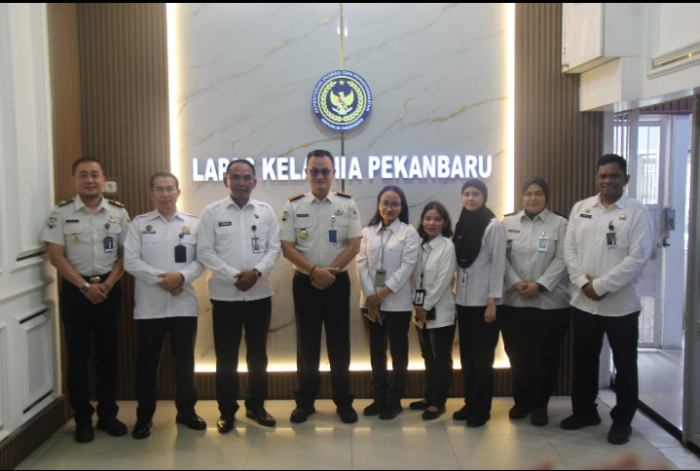 Kunjungan Strategis Kemenko Kumham Imipas, Lapas Pekanbaru Perkuat Inovasi dan Pelayanan Warga Binaan