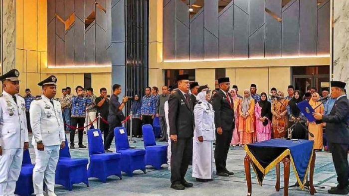 Rotasi Jabatan di Pemko Pekanbaru: Abdul Rahman Resmi Jabat Camat Tenayan Raya