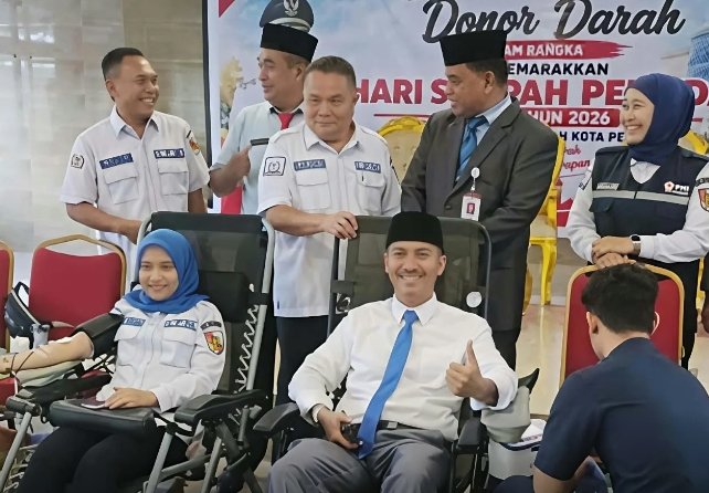 Semarak Sumpah Pemuda, Dispora Pekanbaru Kumpulkan 134 Kantong Darah