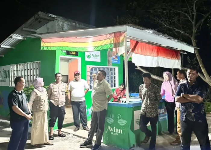 Ciptakan Lingkungan Aman, Camat Kulim Hadiri HUT Ronda Di Kelurahan Mentagor
