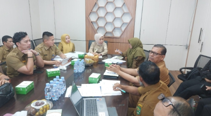 Kaban Bapenda Riau Sambut Hangat Kunjungan Bupati Siak Afni