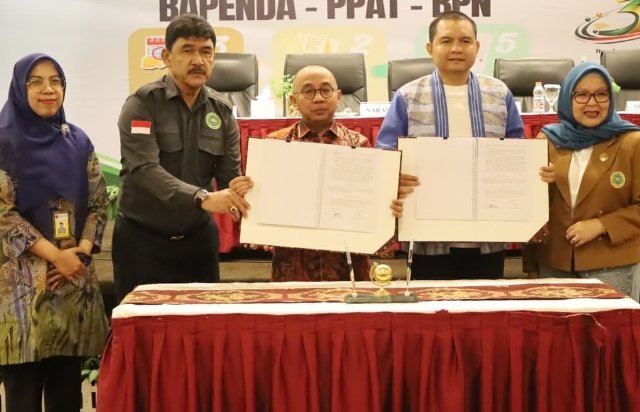 Bapenda dan BPN Pekanbaru Integrasikan Layanan Pertanahan, Permudah Pengurusan BPHTB