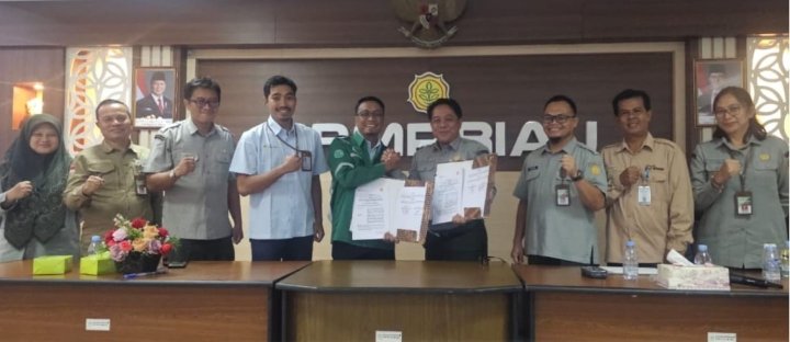 PT PLN Nusantara Power UP Tenayan dan BRMP Riau Teken Kerja Sama Tingkatkan Produktivitas Pertanian