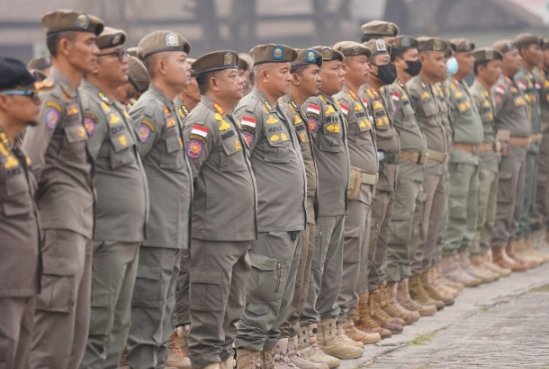 Satpol PP Riau Perkuat Semangat Pengabdian dan Solidaritas Antardaerah