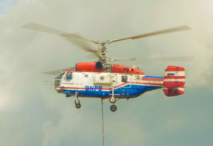 Lima Heli Siaga Penuh, Pemerintah Optimalkan Kekuatan Udara Dalam Penanganan Karhutla di Riau