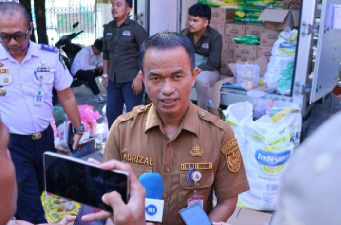 Pemko Pekanbaru Kolaborasi dengan Provinsi Gelar Pasar Murah di Tangkerang Tengah