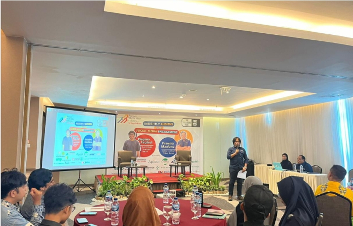 Diskominfotiksan Apresiasi AMSI Gelar Workshop Insightly Audience with Social Media Engagement di Pekanbaru