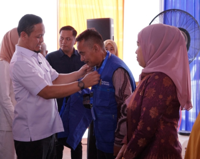 Wako Agung Resmikan Program Satu ASN Satu RW, Kecamatan Binawidya Jadi Pilot Project