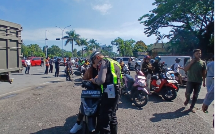 Razia di Purna MTQ, Kendaraan ODOL dan Pajak Mati Jadi Target