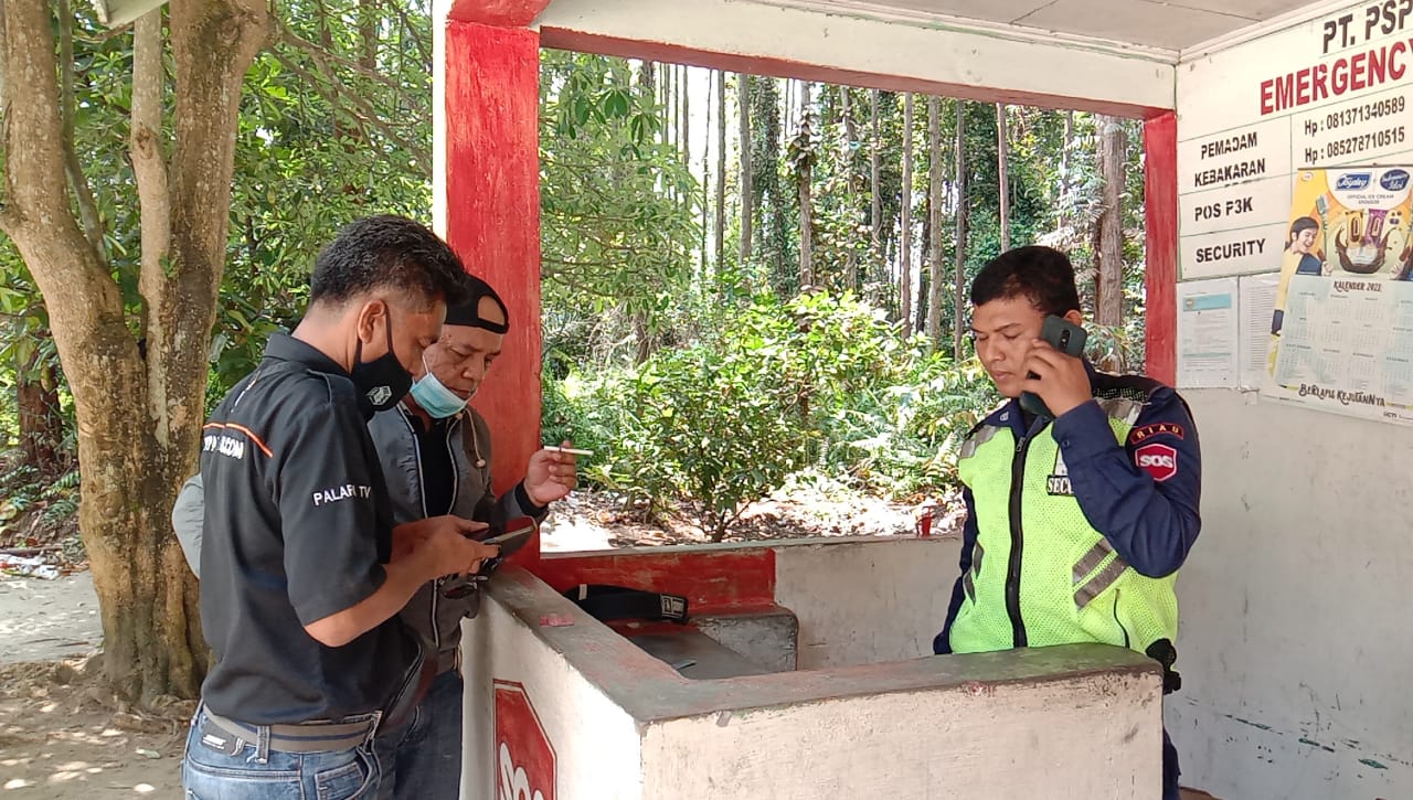 PT. PSPI Kampar Diduga Halang Halangi Wartawan Yang Hendak Lakukan Peliputan