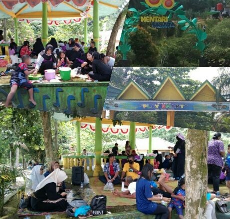 Area Tempat Wisata Tapung Dan Tapung Hulu Tetap Buka Meksi Kondisi Zona Merah