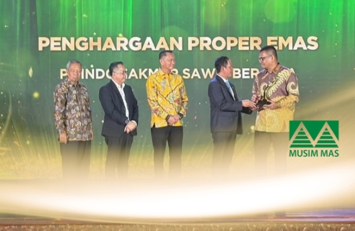Musim Mas Satu-satunya Perusahaan Sawit Peraih PROPER Emas 2026