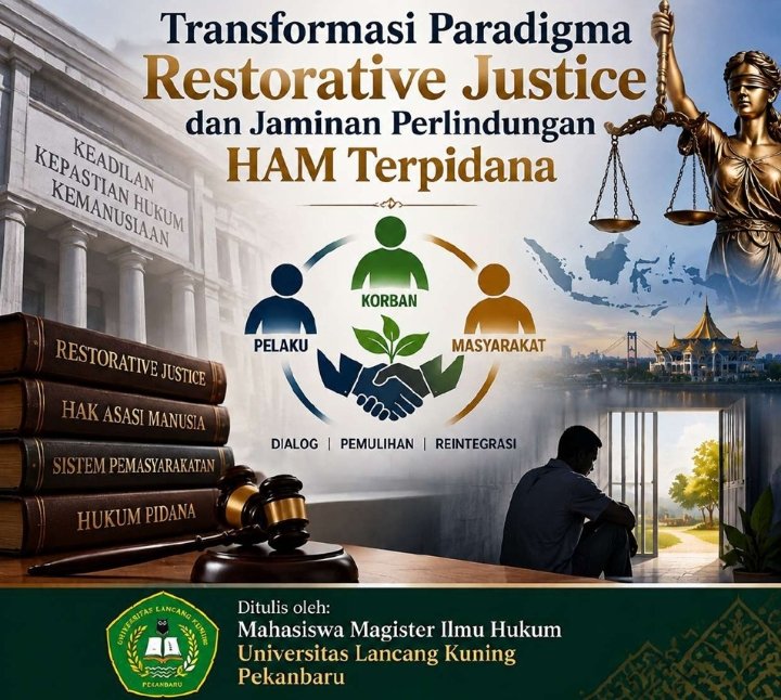 Transformasi Paradigma Restorative Justice dan Jaminan Perlindungan HAM Terpidana di Indonesia
