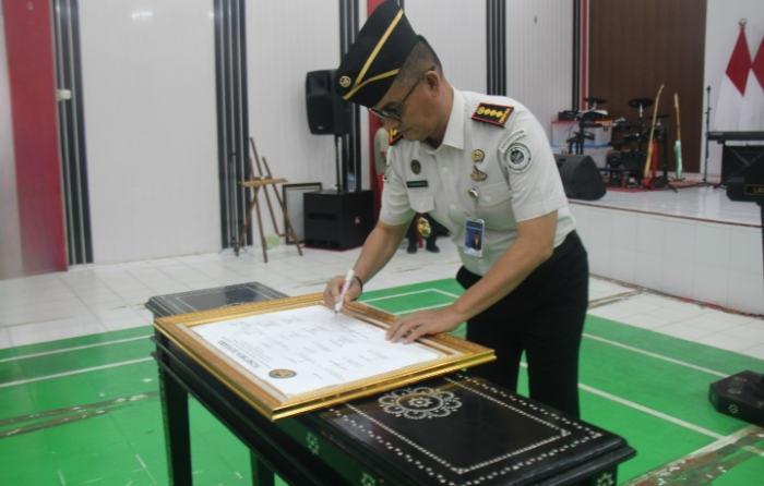 Penandatanganan Komitmen Bersama dan Pakta Integritas, Lapas Pekanbaru Tegaskan Pembangunan Zona Integritas 2026