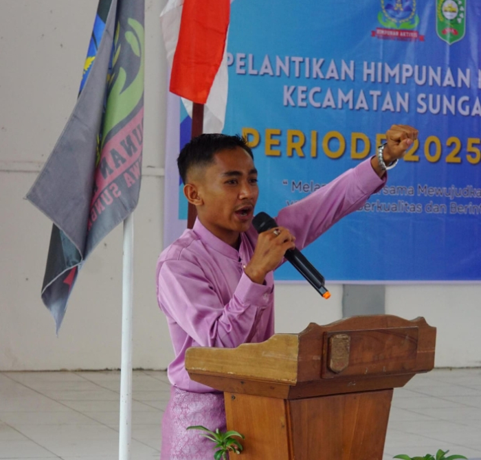 Satria Andika Resmi Dilantik Pimpin HIMASA Periode 2025-2027, Siap Bawa Organisasi Kearah Yang Lebih Baik