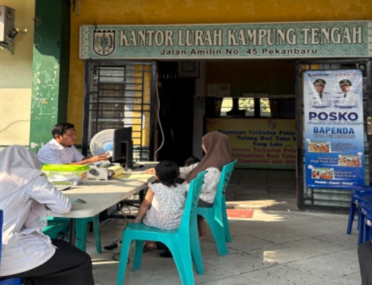 Intensifkan Posko Pajak Daerah di Kelurahan, Bapenda Pekanbaru Dorong Masyarakat Manfaatkan Program Penghapusan Denda