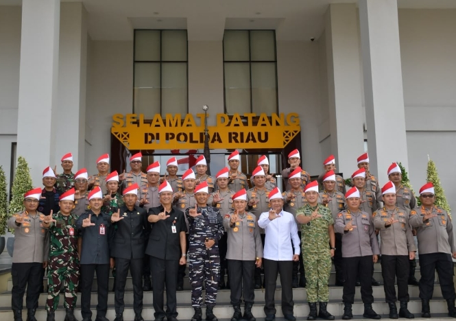 Polda Riau Bersama Pemprov Luncurkan Program Ekspedisi Merah Putih Presisi