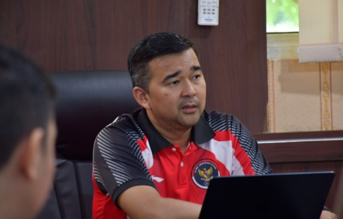 Kaban Kesbangpol Riau Rutin Laksanakan Rapat Evaluasi Fisik dan Keuangan