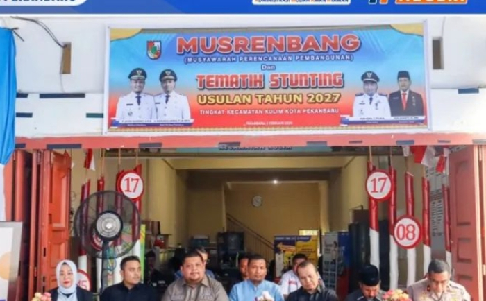 Musrenbang Kulim, Semenisasi Jalan dan Drainase jadi Usulan Prioritas Warga