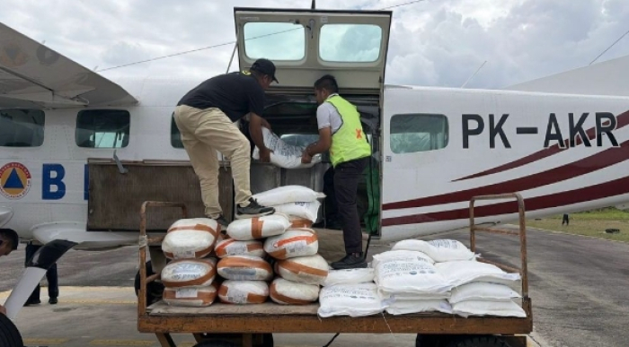 OMC BPBD Riau Terus Digesa, 15 Ton Garam Disebar untuk Pancing Hujan di Langit Bumi Lancang Kuning