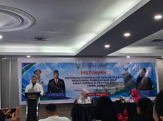 Diskes Riau Dorong Germas Jadi Arus Utama Pencegahan Penyakit