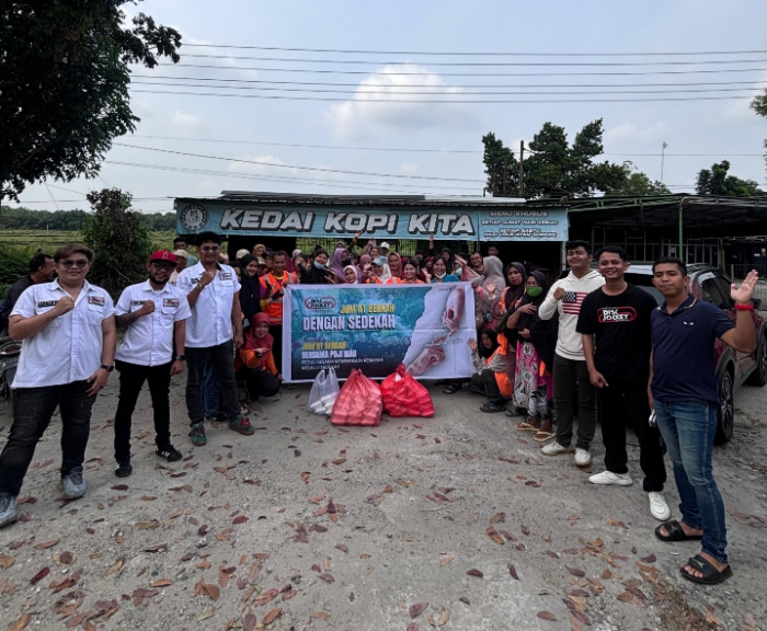 Persatuan Disc Jockey Indonesia Provinsi Riau Bersama Korwil se-Riau Giat Bhakti Sosial Jumat Berkah