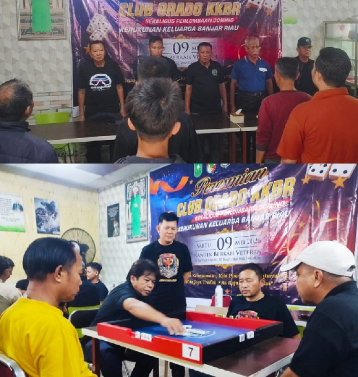 KKBR Resmikan Club Orado, Turnamen Domino Jadi Ajang Cetak Atlet Profesional Jelang PON