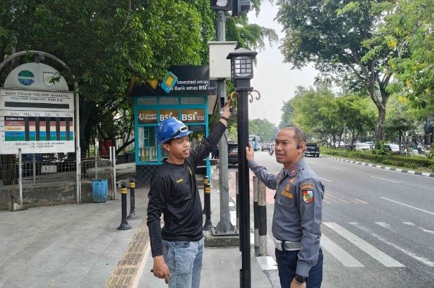Dishub Pekanbaru Awasi Panel PJU yang Rawan Dicuri, Warga Diminta Ikut Pantau
