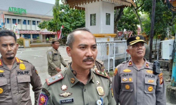 Tim Satpol PP Segera Tindak PKL di Ruas Jalan Protokol Pekanbaru