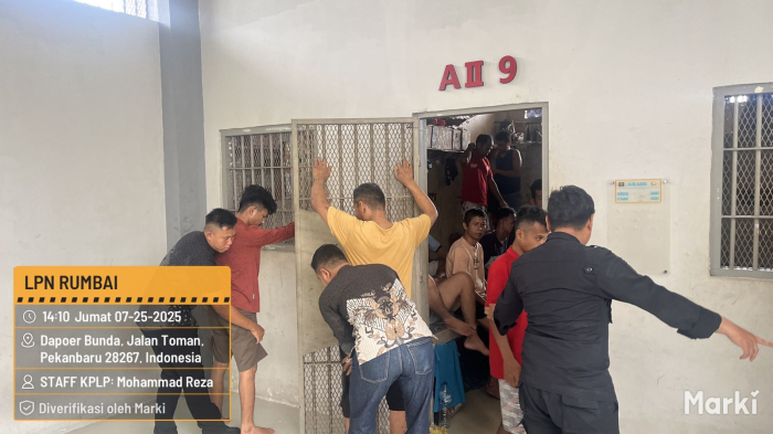 Lapas Narkotika Rumbai Intensifkan Razia, Perkuat Keamanan Internal