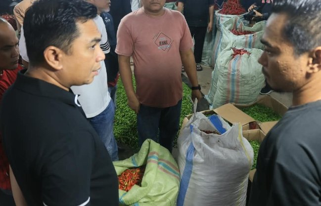 Cabai Makin Mahal, TPID Pekanbaru Turun Langsung Cek Harga dan Pasokan di Pasar Induk