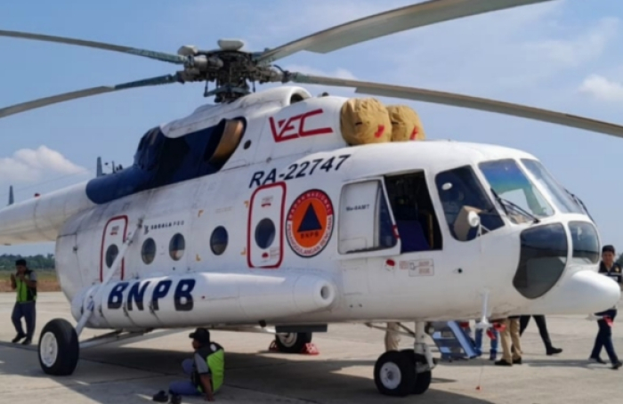 BPBD Riau Segera Ajukan Bantuan TMC dan Helikopter Water Bombing