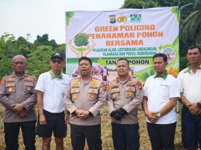 Perkuat Sinergi Lawan Karhutla, Polres Pelalawan dan PT Musim Mas Turun Langsung ke Lapangan